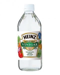 white vinegar